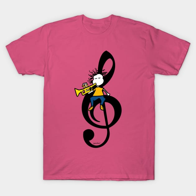 Trumpet life T-Shirt by Guastevi